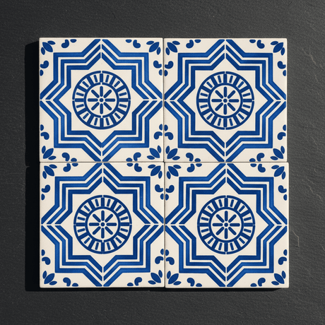 Azulejo Padrao I Azulejo portugais artisanal Azulejo Padrão 11x11cm