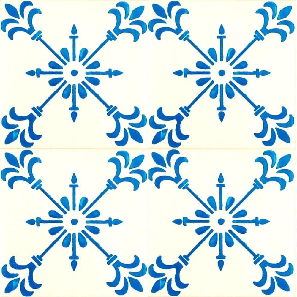 Azulejo Padrao I Azulejo portugais artisanal Azulejo Padrão 11x11cm