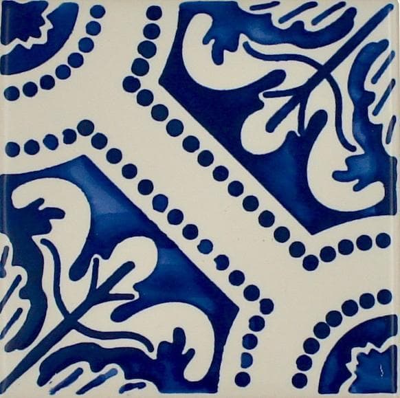 Azulejo Padrao I Azulejo portugais artisanal Dessous de verre Azulejo 11cm