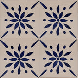 Azulejo portugais I Carreau de faïence du Portugal Azulejo Padrão 11x11cm