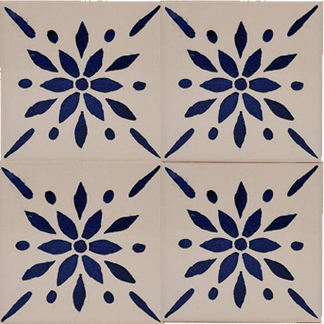 Azulejo portugais I Carreau de faïence du Portugal Azulejo Padrão 11x11cm