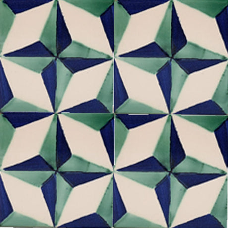 Azulejo portugais I Carreau de faïence du Portugal Azulejo Padrão 11x11cm