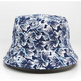 Bob réversible en coton Bleu Bob réversible en coton - Bleu
