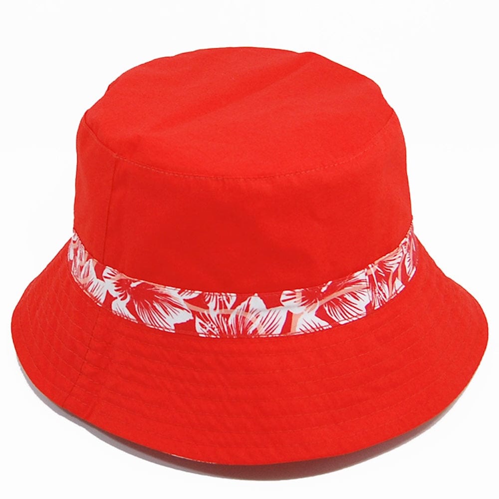 Bob réversible en coton Rouge Bob réversible en coton - Rouge