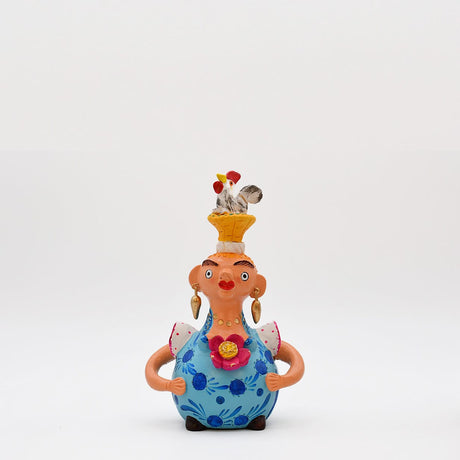 Boneca Barriguda 17 cm I Ar naïf du Portugal Boneca Barriguda 17cm - Prazeres Côta