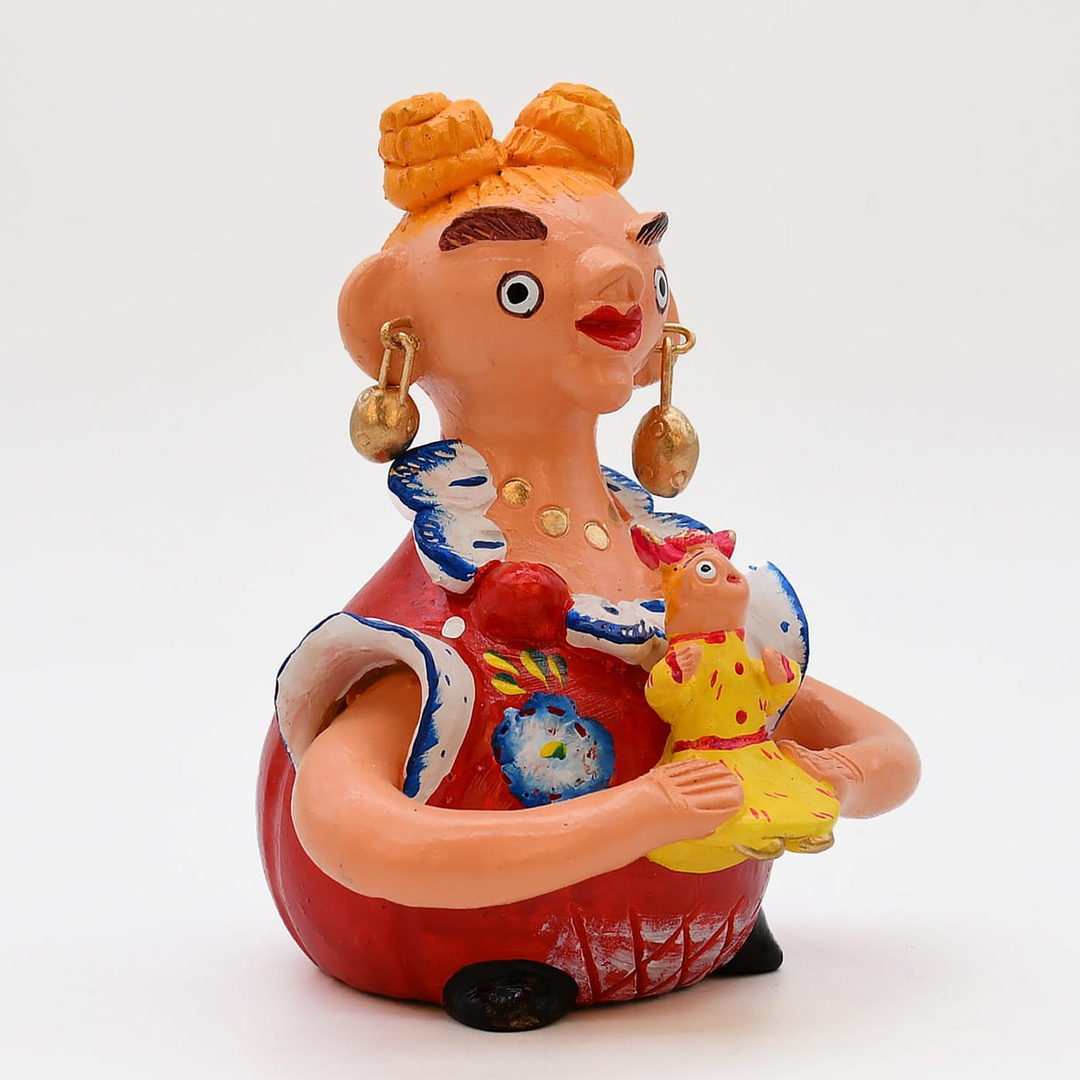 Boneca Barriguda 17 cm I Ar naïf du Portugal Boneca Barriguda 17cm - Prazeres Côta