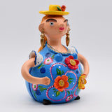 Boneca Barriguda I Statuette en terre I Art naïf portugais Boneca Barriguda 25cm - Prazeres Côta