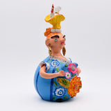 Boneca Barriguda I Statuette en terre I Art naïf portugais Boneca Barriguda 30cm - Prazeres Côta