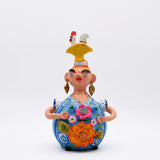 Boneca Barriguda I Statuette en terre I Art naïf portugais Boneca Barriguda 30cm - Prazeres Côta