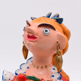 Boneca Barriguda I Statuette en terre I Art naïf portugais Boneca Barriguda 30cm - Prazeres Côta