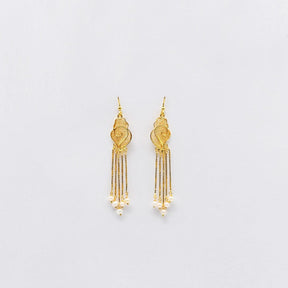 Boucles d'oreille en filigrane d'argent I Vente de bijoux en filigrane Boucles d'oreille en argent doré