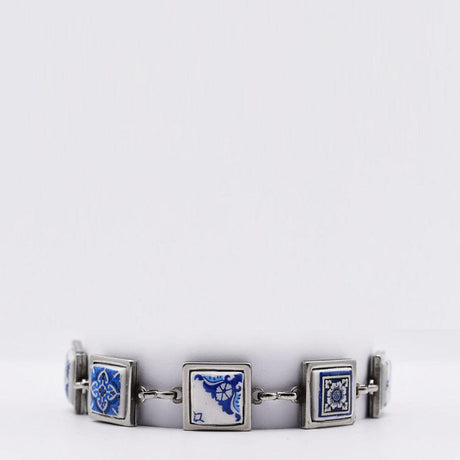 Bracelet aux motifs azulejos I Bijoux fantaisie portugais Bracelet "Azulejos"