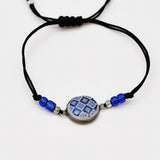 Bracelet azulejo bleu et blanc | Bijou portugais Bracelet "Azulejos"