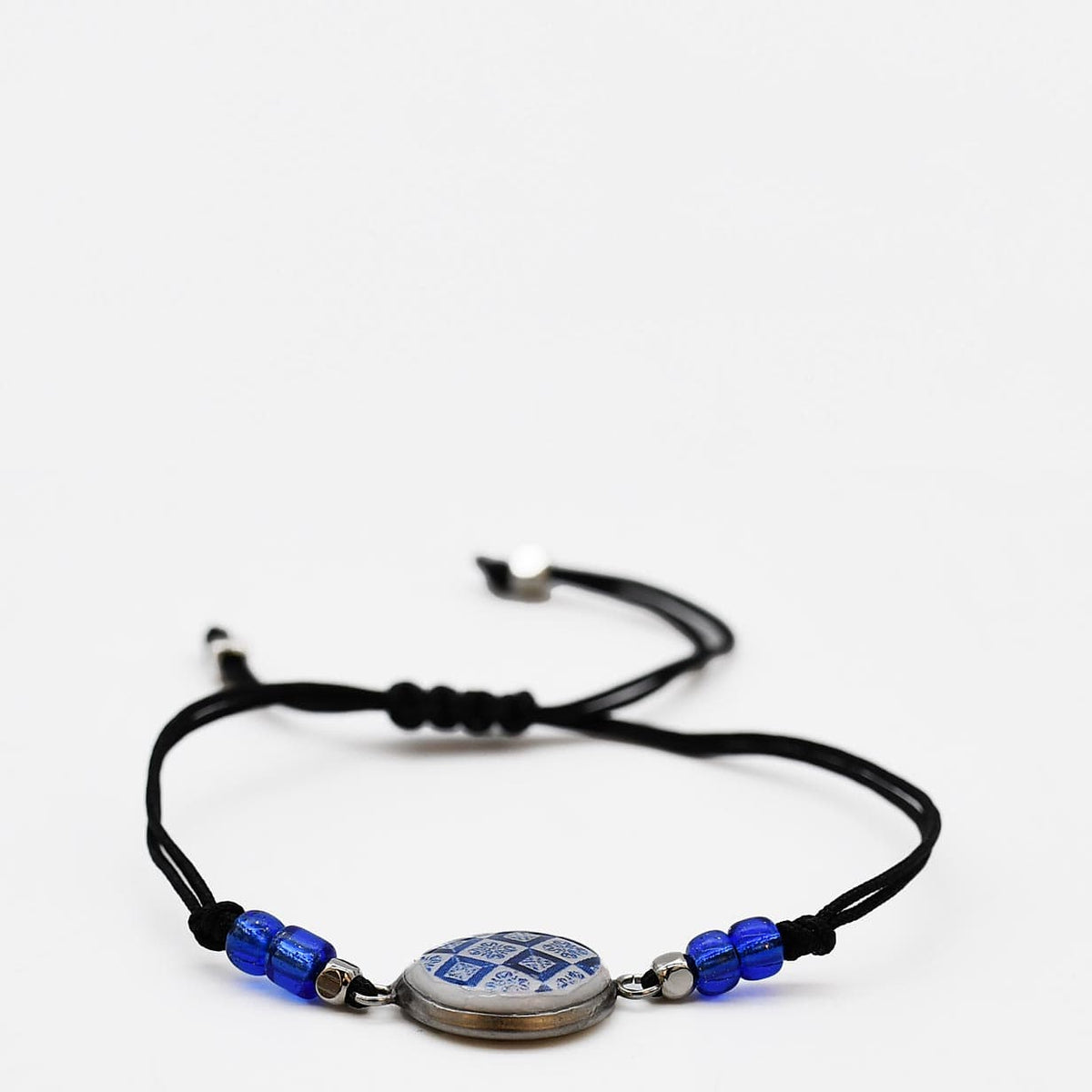 Bracelet azulejo bleu et blanc | Bijou portugais Bracelet "Azulejos"