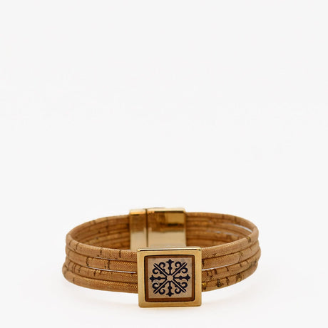 Bracelet en liège artisanal – Élégant, vegan et unique Bracelet en liège