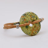 Bracelet en liège artisanal – Élégant, vegan et unique Bracelet en liège