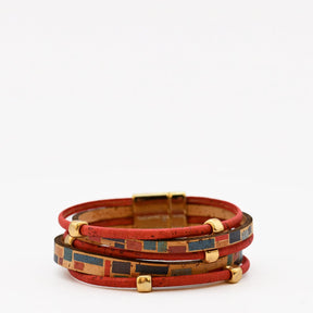 Bracelet en liège artisanal – Élégant, vegan et unique Bracelet en liège