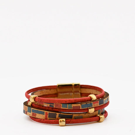 Bracelet en liège artisanal – Élégant, vegan et unique Bracelet en liège