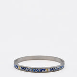 Bracelet en métal aux motifs azulejos I Bijoux fantaisie portugais Bracelet "Azulejos"