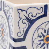 Cache pot en céramique "Azulejos" - 14cm