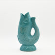 Carafe en céramique bleue en forme de poisson Carafe en céramique en forme de Poisson - Turquoise