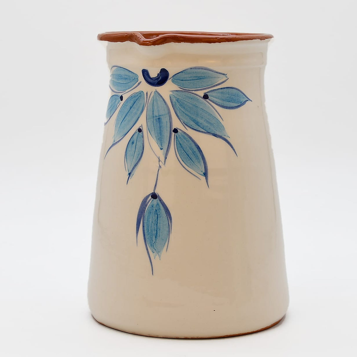 Carafe en terre cuite rouge Carafe en terre cuite - Bleue