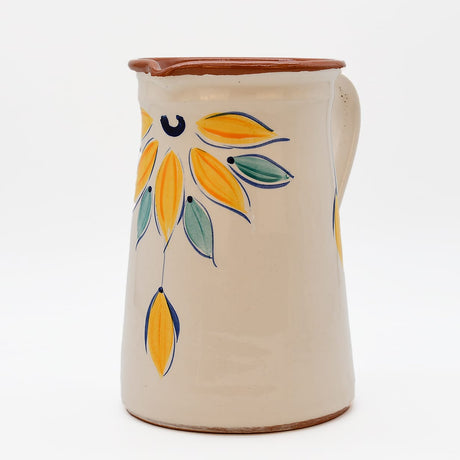 Carafe en terre cuite rouge Carafe en terre cuite - Jaune