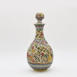 Carafe multicolore en céramique de Coimbra peinte à la main Carafe en céramique de Coimbra
