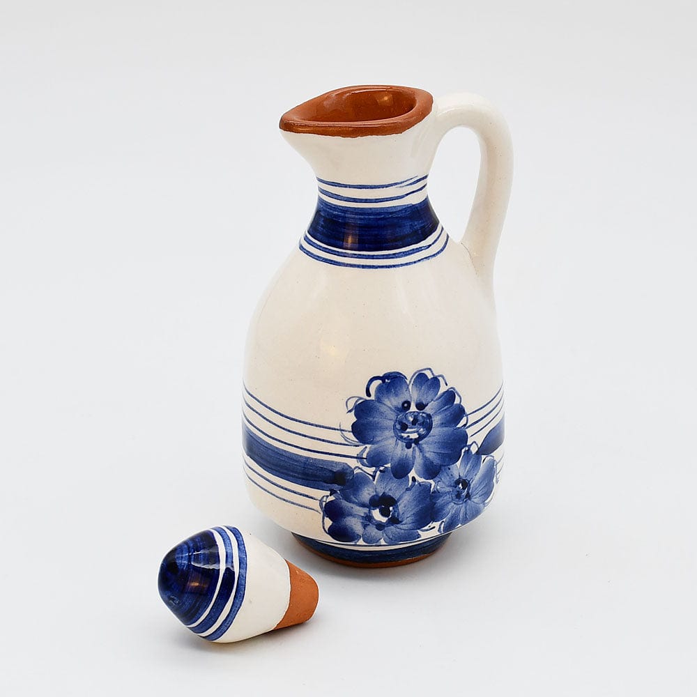 Carafe portugaise en terre cuite # DRAFT Carafe à huile en terre cuite Azulejos