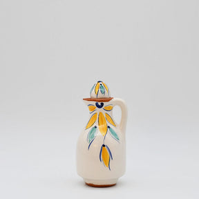 Carafe portugaise en terre cuite # DRAFT Carafe à huile en terre cuite Jaune