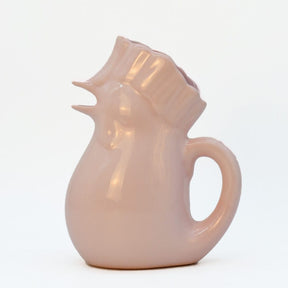 Carafe rose en céramique en forme de coq Carafe en céramique en forme de coq - Rose