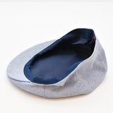 Casquette en lin bleue Casquette portugaise en lin - Bleue