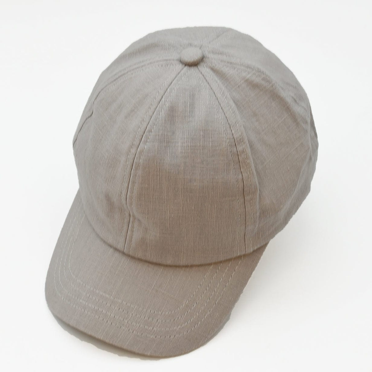 Casquette Gavroche en lin Bleu Denim Casquette en lin - Grise