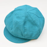 Casquette Gavroche en lin Turquoise Gavroche en lin - Turquoise