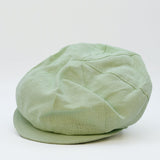 Casquette Gavroche en lin verte Gavroche en lin - Vert d'eau