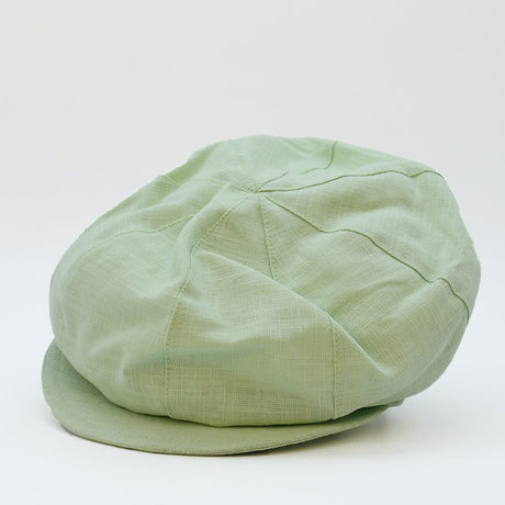 Casquette Gavroche en lin verte Gavroche en lin - Vert d'eau