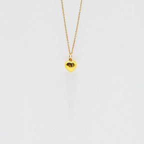 Charm en argent représentant un coeur I Vente de bijoux argent Coração I Charm en argent doré