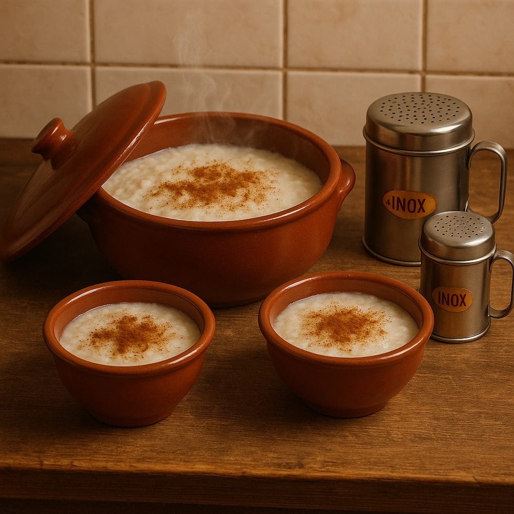 Coffret cadeau Arroz Doce – Tradition portugaise en terre cuite Coffret cadeau "Arroz Doce"