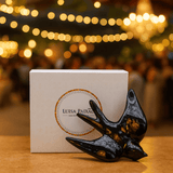 Coffret cadeau hirondelle en céramique noire Coffret hirondelle - Noir