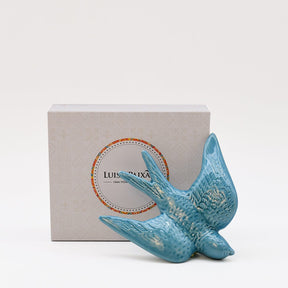 Coffret cadeau hirondelle en céramique turquoise Coffret hirondelle - Turquoise