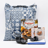 Coffret cadeau Les desserts portugais Coffret cadeau "Desserts portugais" Français / En Tote bag "Azulejos"