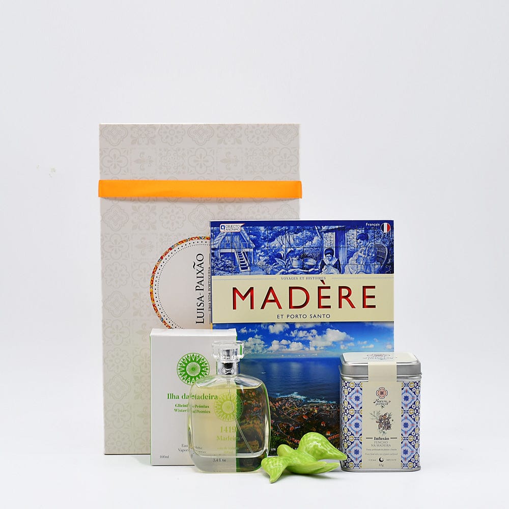 Coffret cadeau portugais I L'île de Madeire Coffret cadeau "Madeira" Français / En Coffret cadeau