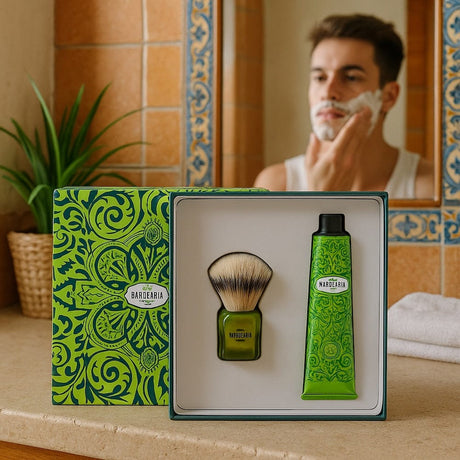 Coffret de rasage Principe Real I Parfum portugais pour homme Coffret rasage "Principe Real"
