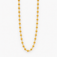 Collier doré à perles traditionnelles de Viana I Luisa Paixao Conta de Viana I Collier de perles en argent doré