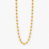 Collier doré à perles traditionnelles de Viana I Luisa Paixao Conta de Viana I Collier de perles en argent doré