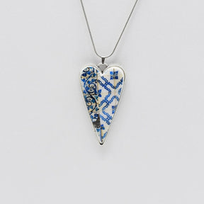 Collier portugais en forme de coeur I Bijoux fantaisie portugais Collier "Coração"