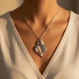 Collier portugais motifs namorados I Bijoux fantaisie portugais Collier "Namorados"
