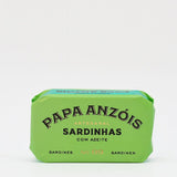 Conserve de sardines à l'huile d'olive Papa Anzois Papa Anzóis I Conserve de sardines à l'huile d'olive