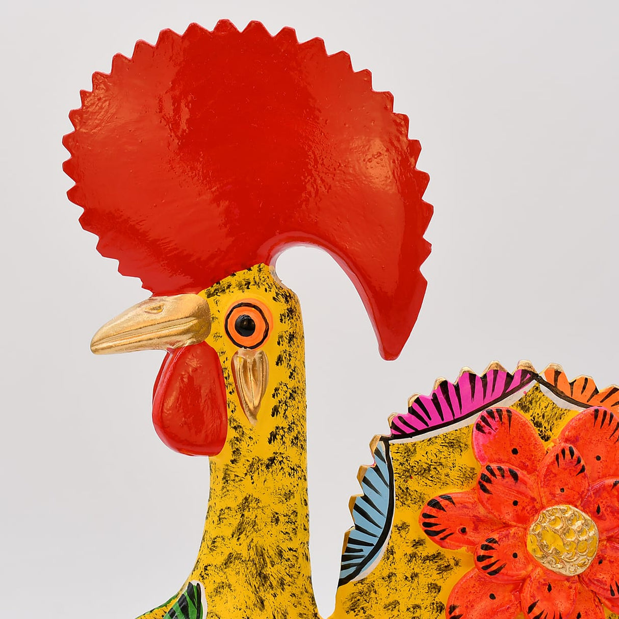 Coq de Barcelos jaune 25cm | Prazeres Côta Portugal Coq de Barcelos 25cm jaune - Prazeres Côta