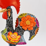 Coq de Barcelos noir 25cm | Prazeres Côta Portugal Coq de Barcelos 25cm noir - Prazeres Côta